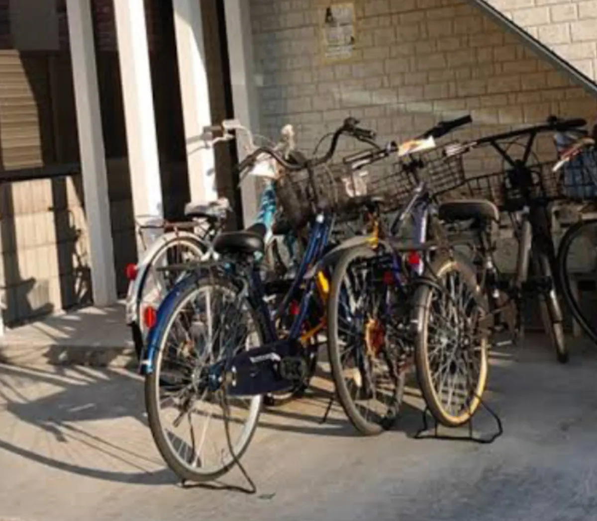 放置自転車